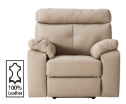 Collection - Cameron - Leather Chair - Taupe